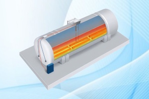 Стеклопластиковые нагреватели битума и нефтепродуктов