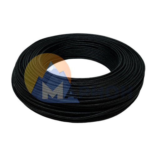 Провод термостойкий 1*1,5мм 350С (медь/никель) К черный 2 метра